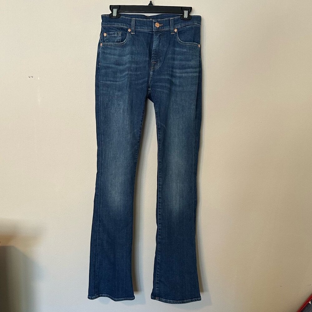 7 for all Mankind Bootcut Slim Illusion Highline Jeans - Size 30